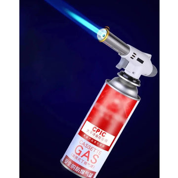 Torch Cooking AutoIgnition Butane Gas Welding-Burner Welding Gas Burner Flame Gas Torch Flame Gun Blow for BBQ Camping Cooking